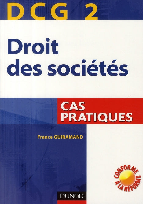 DCG 2 ; droit et sociétés ; cas pratiques