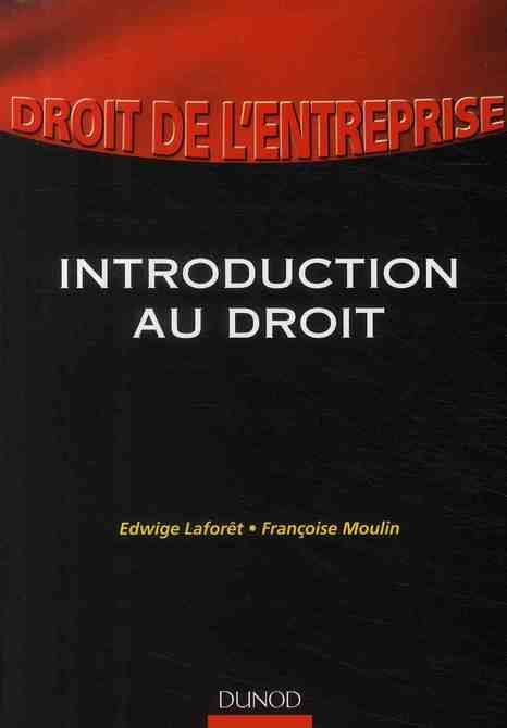 Droit de l'entreprise ; introduction au droit
