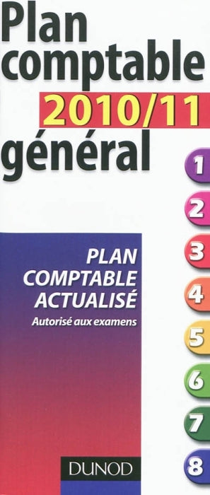 Plan comptable général (édition 2010/2011)