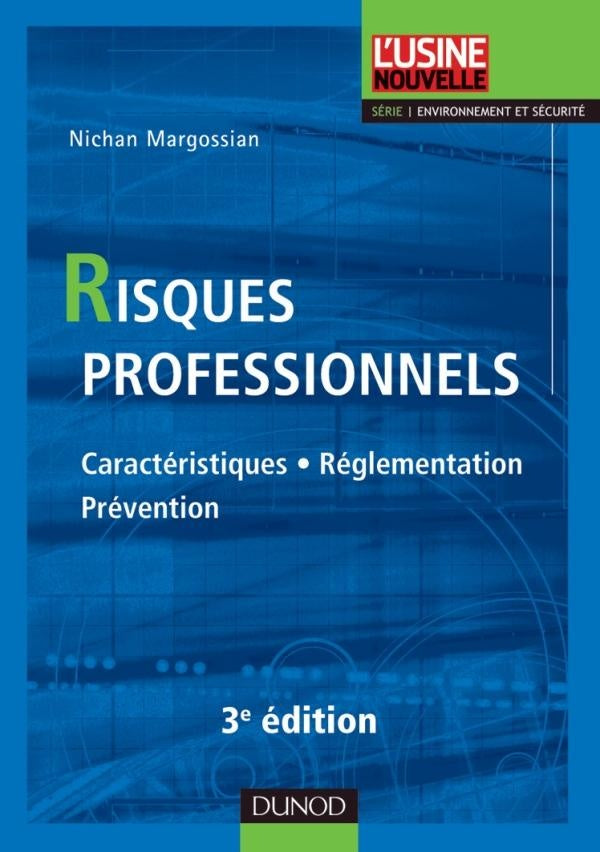 Risques professionnels ; caractéristiques, réglementation, prévention (3e édition)
