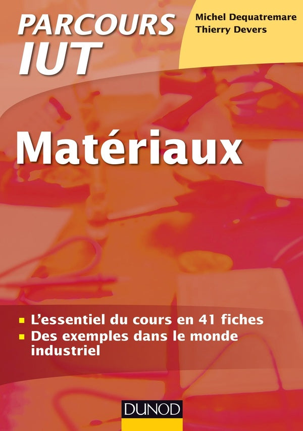 Matériaux ; de la conception aux contrôles