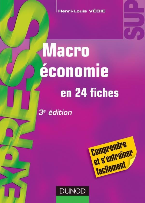 Macroéconomie en 24 fiches (3e édition)