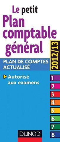 Plan comptable général ; plan comptable actualisé (édition 2012/2013)