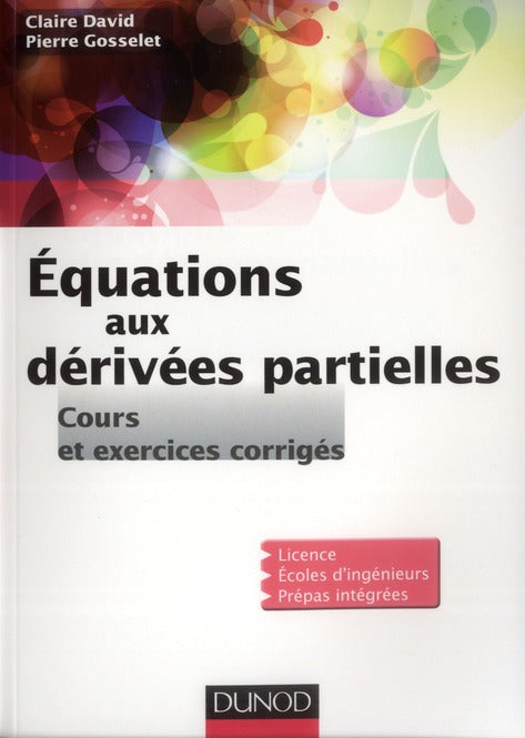 équations aux dérivées partielles ; cours et exercices corrigés
