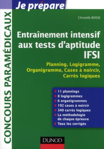 Je prépare : entraînement intensif aux tests d'aptitude IFSI