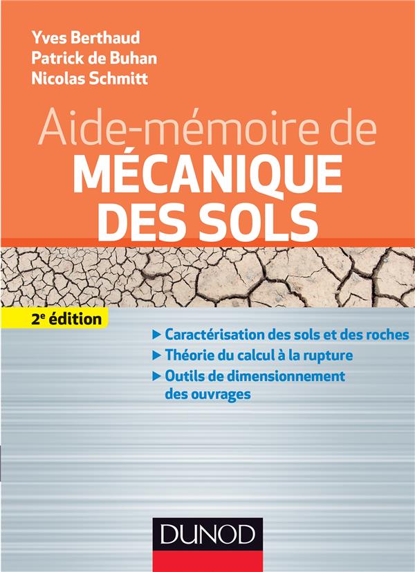 Mécanique des sols ; aspects mécaniques des sols et des structures (2e édition)