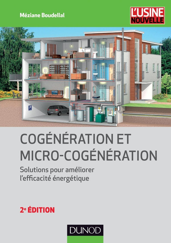 Cogénération et micro-cogénération ; solutions pour améliorer l'efficacité énergétique (2e édition)