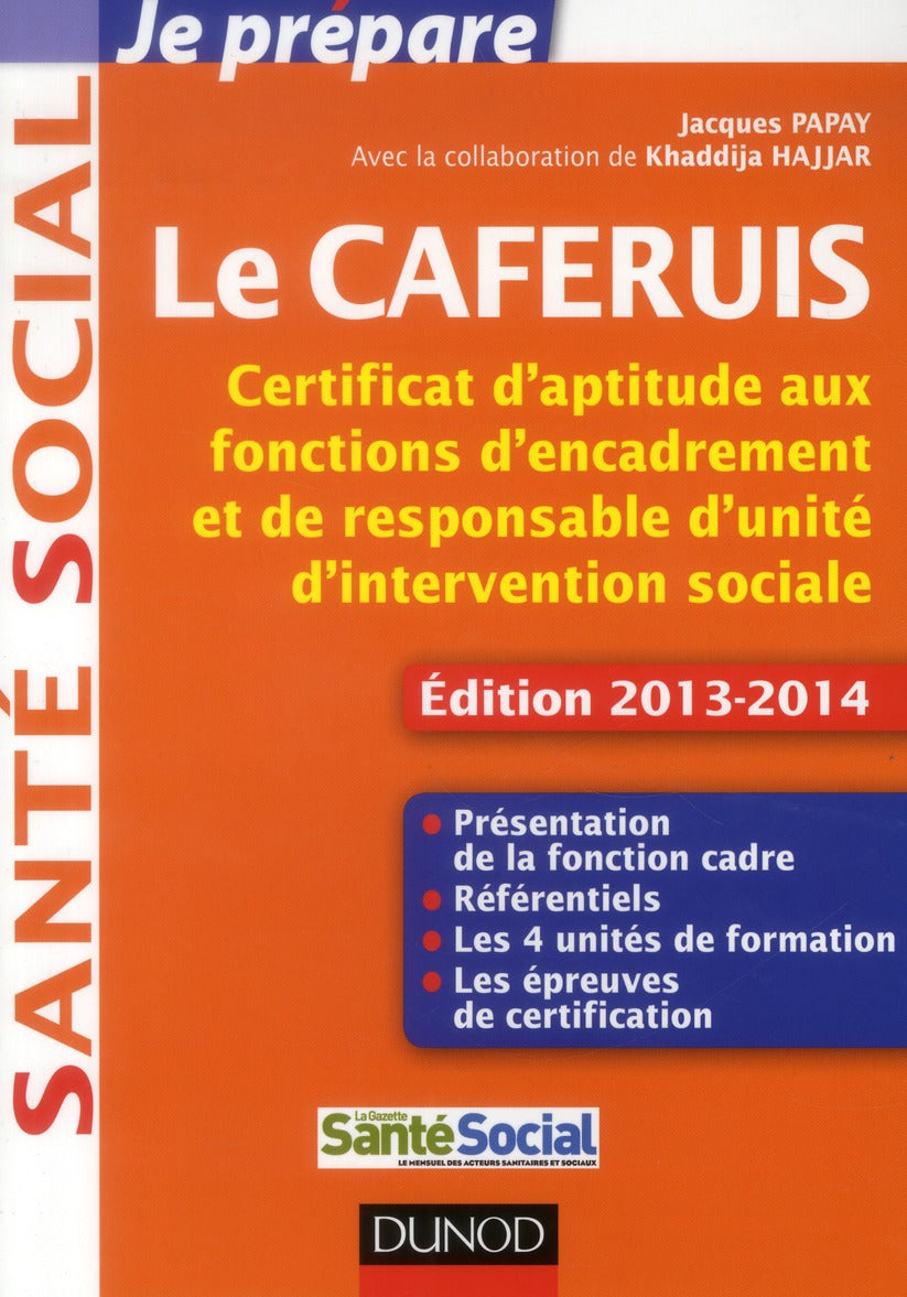 Je prépare le CAFERUIS (édition 2013/2014)