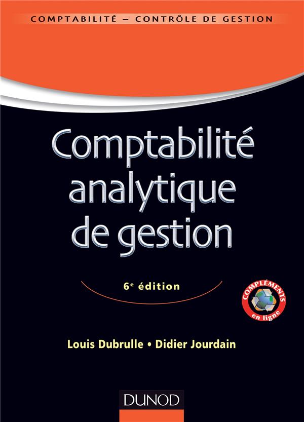 Comptabilité analytique de gestion (6e édition)