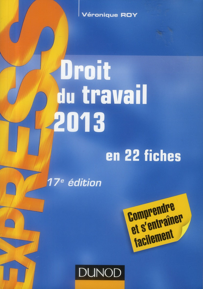 Droit du travail en 22 fiches (édition 2013)
