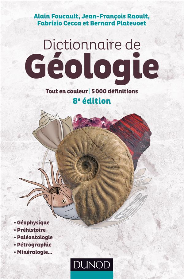 Dictionnaire de géologie (8e édition)