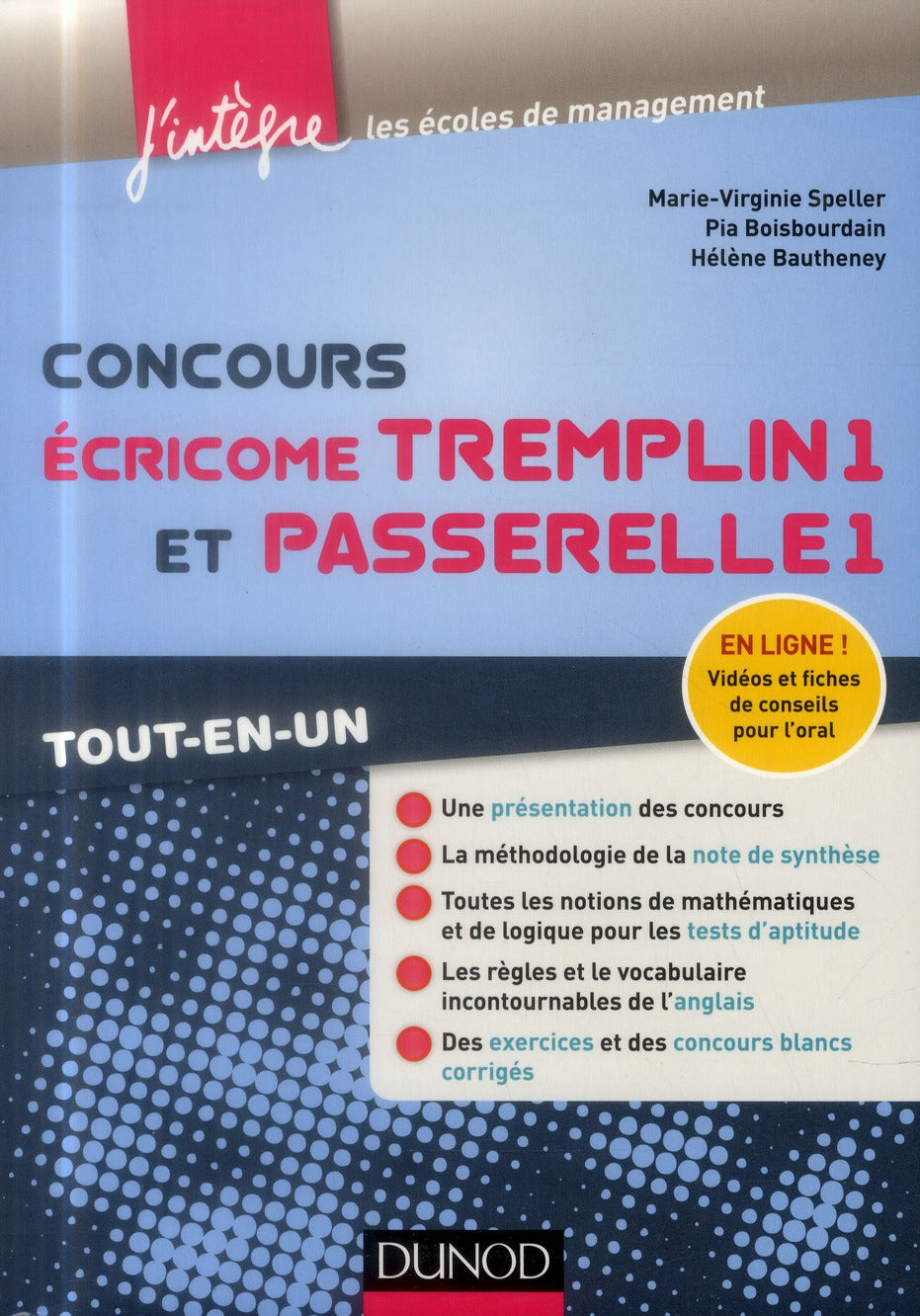 Concours ECRICOME Tremplin 1 et Passerelle 1 ; tout-en-un