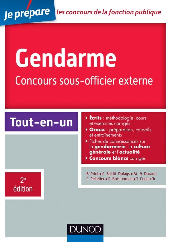Je prépare : gendarme ; concours sous-officier externe ; tout-en-un (2e édition)