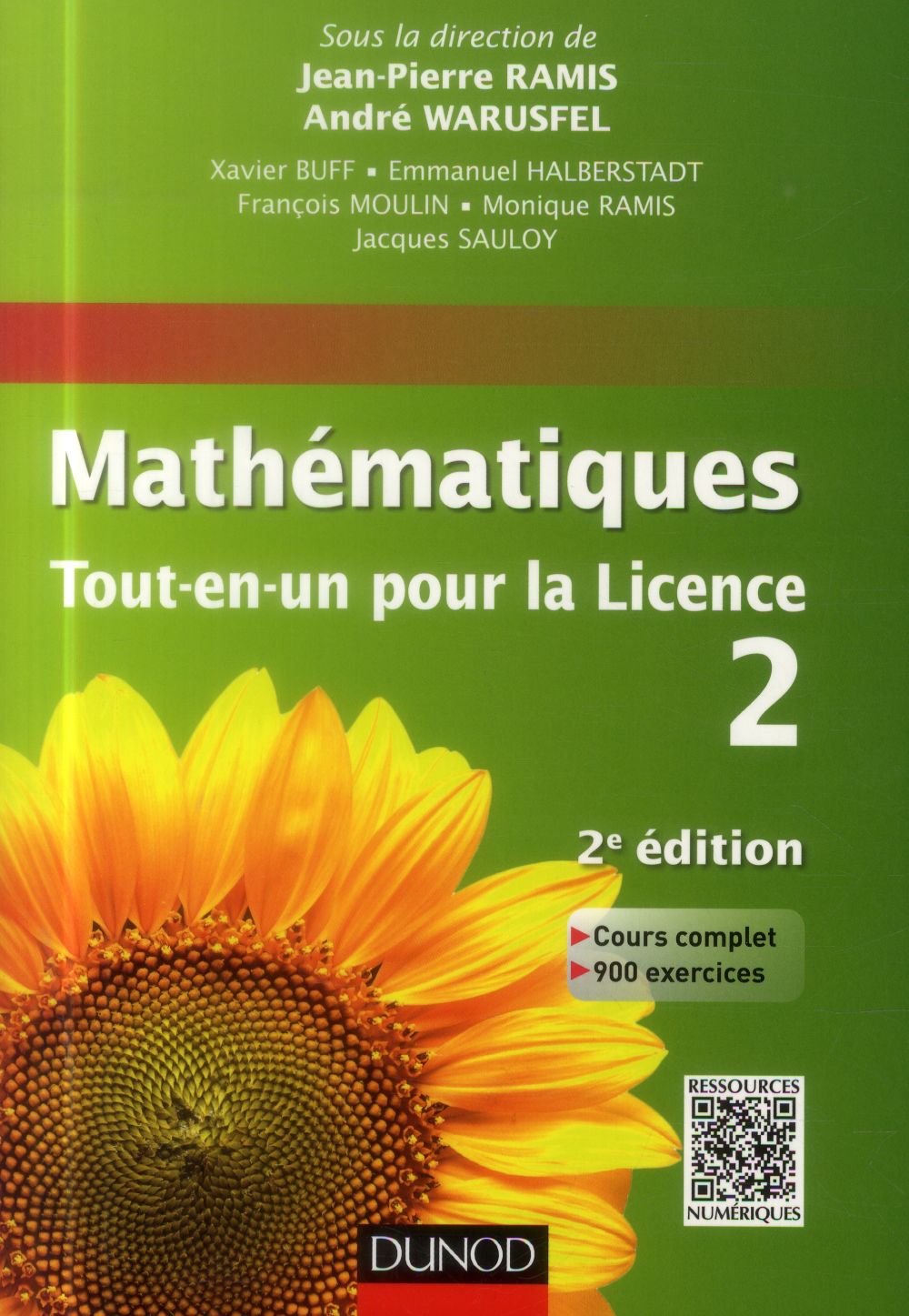 Mathématiques ; tout-en-un pour la licence ; niveau L2 (2e édition)