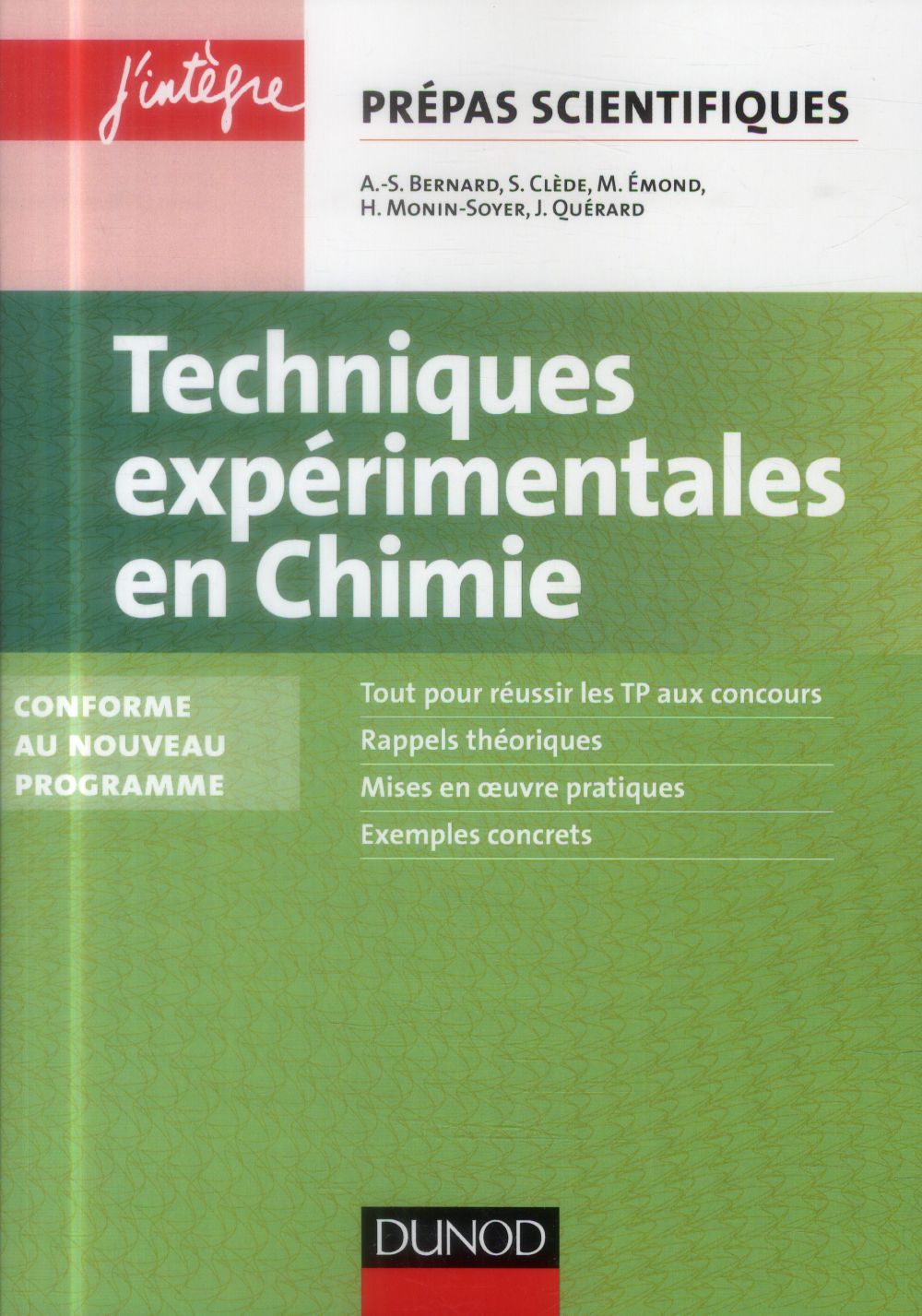 Techniques expérimentales en chimie (édition 2014)