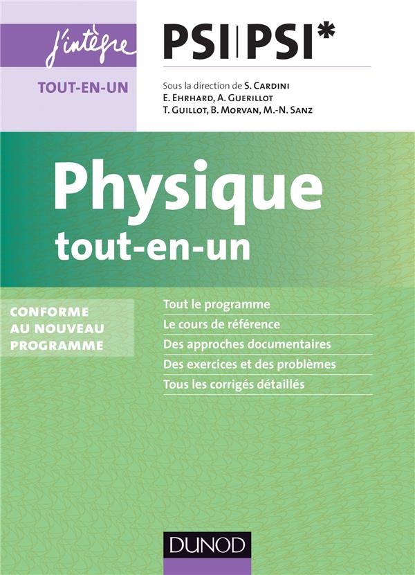 Physique ; PSI/PSI* ; tout-en-un