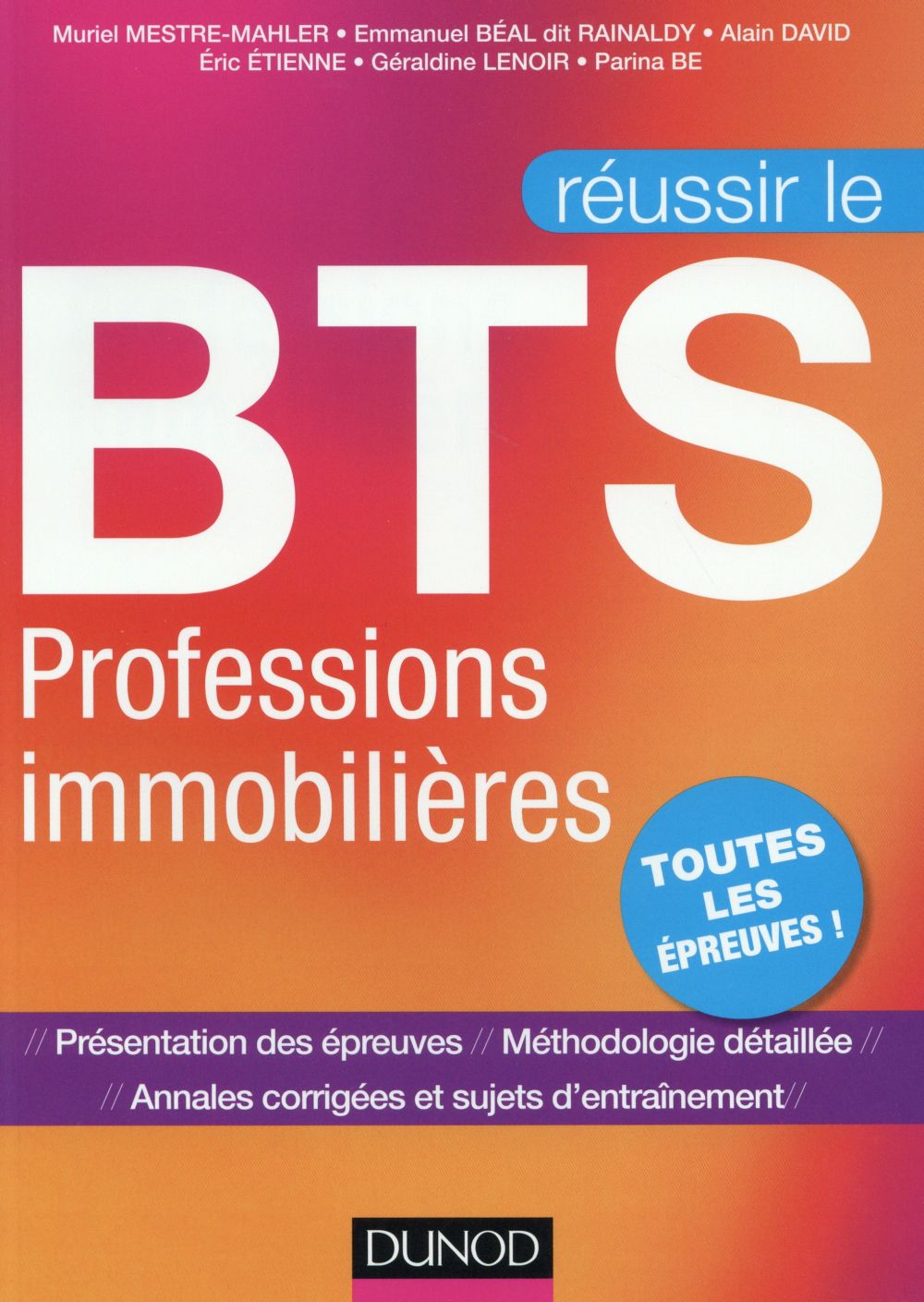 Réussir le bts professions immobilières