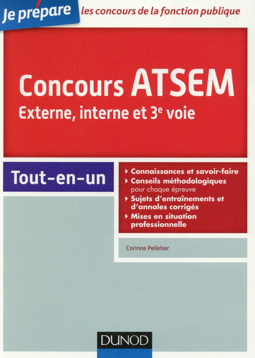 Je prépare : concours atsem ; fonction publique territoriale et ville de Paris
