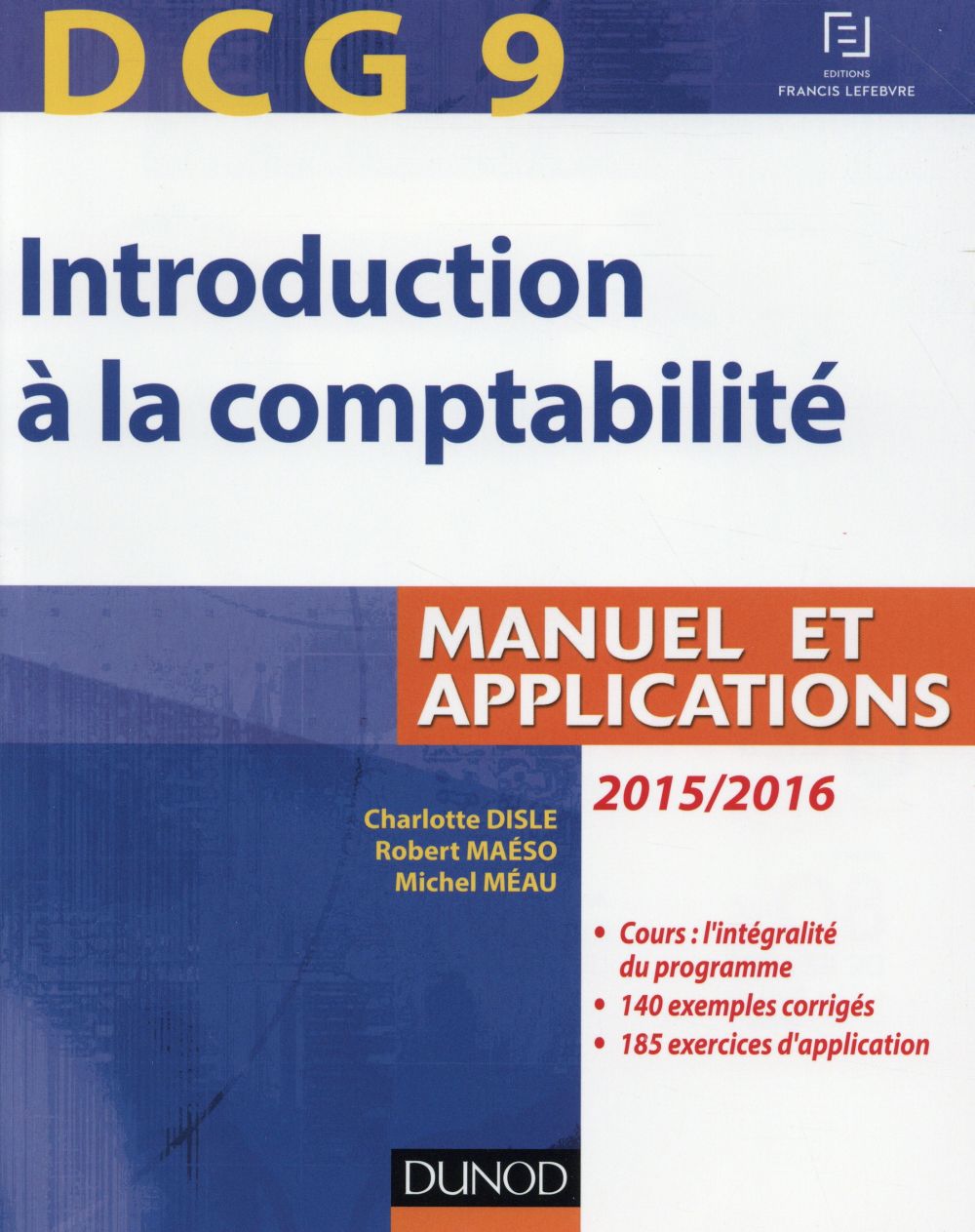 Dcg 9 ; introduction à la comptabilité (7e édition)