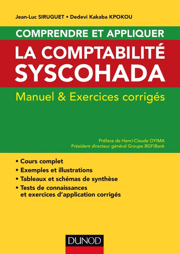 Comprendre et appliquer la comptabilité Syscohada ; manuel et exercices
