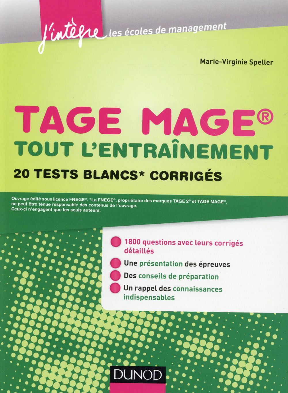 écoles de commerce ; tout l'entrainement ; 20 tests blancs inédits