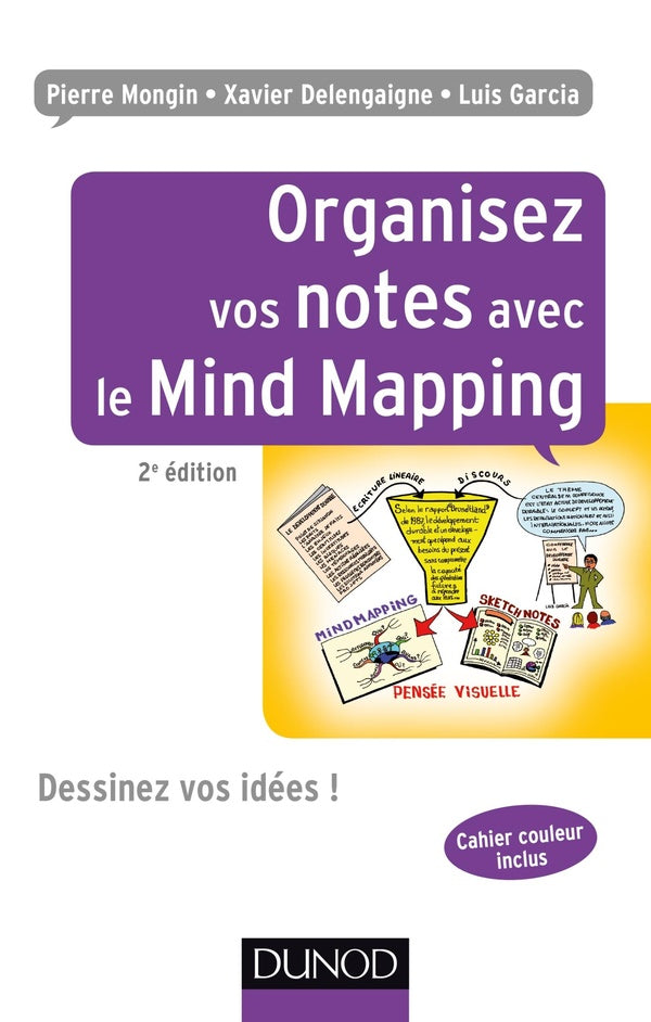 Organisez vos notes avec le mind mapping ; dessinez vos idées ! (2e édition)