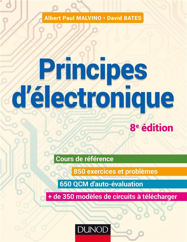 Principes d'electronique - 8e ed. - cours et exercices corriges