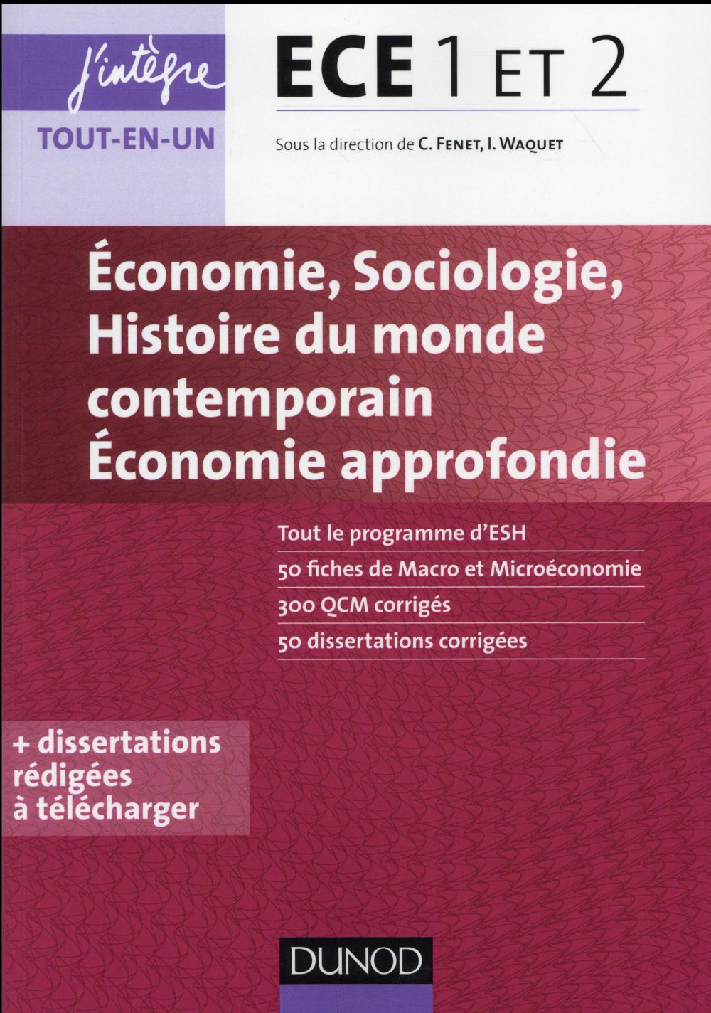 économie, sociologie, histoire des sociétés contemporaines ; économie approfondie
