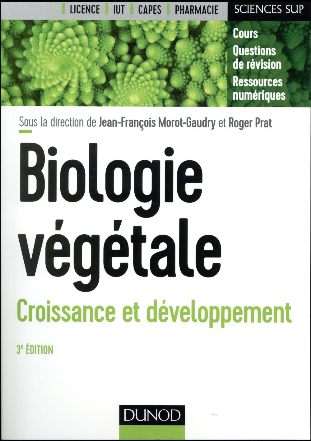 Biologie végétale : croissance et développement (3e édition)