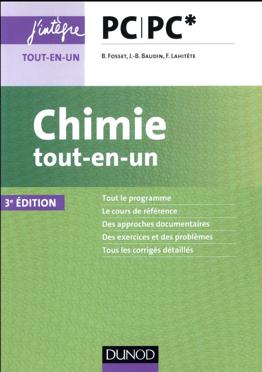 Chimie tout-en-un PC-PC* (3e édition)