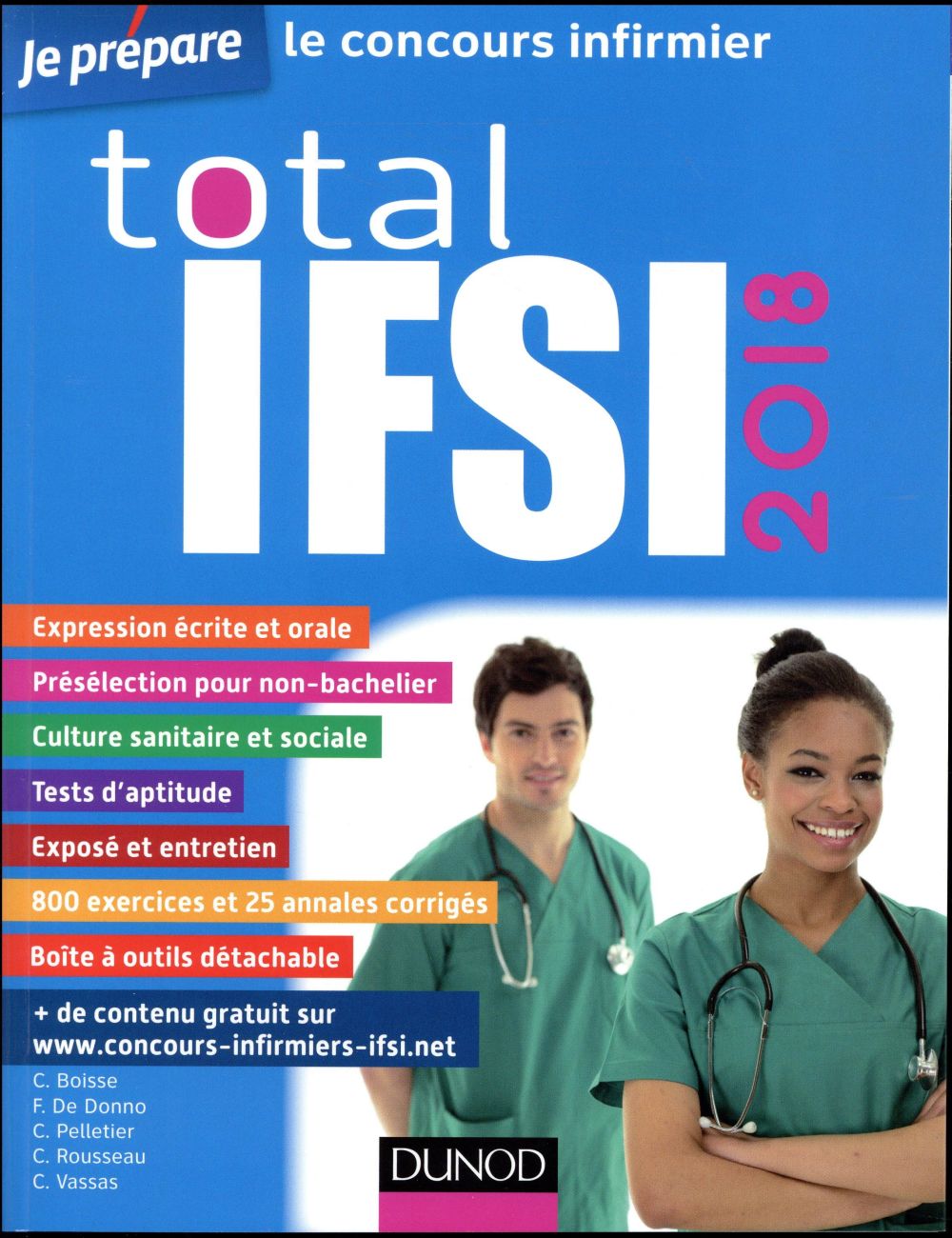 Je prépare : total IFSI 2018 ; concours infirmier