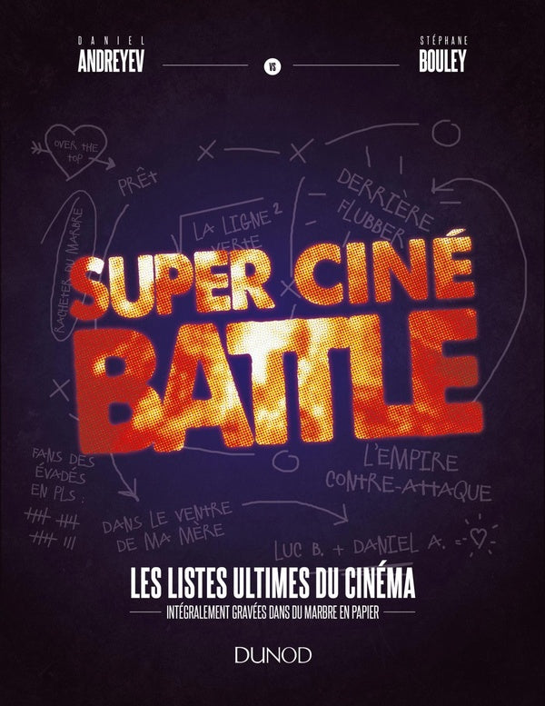 Super Ciné Battle ; le livre des listes ultimes du cinéma