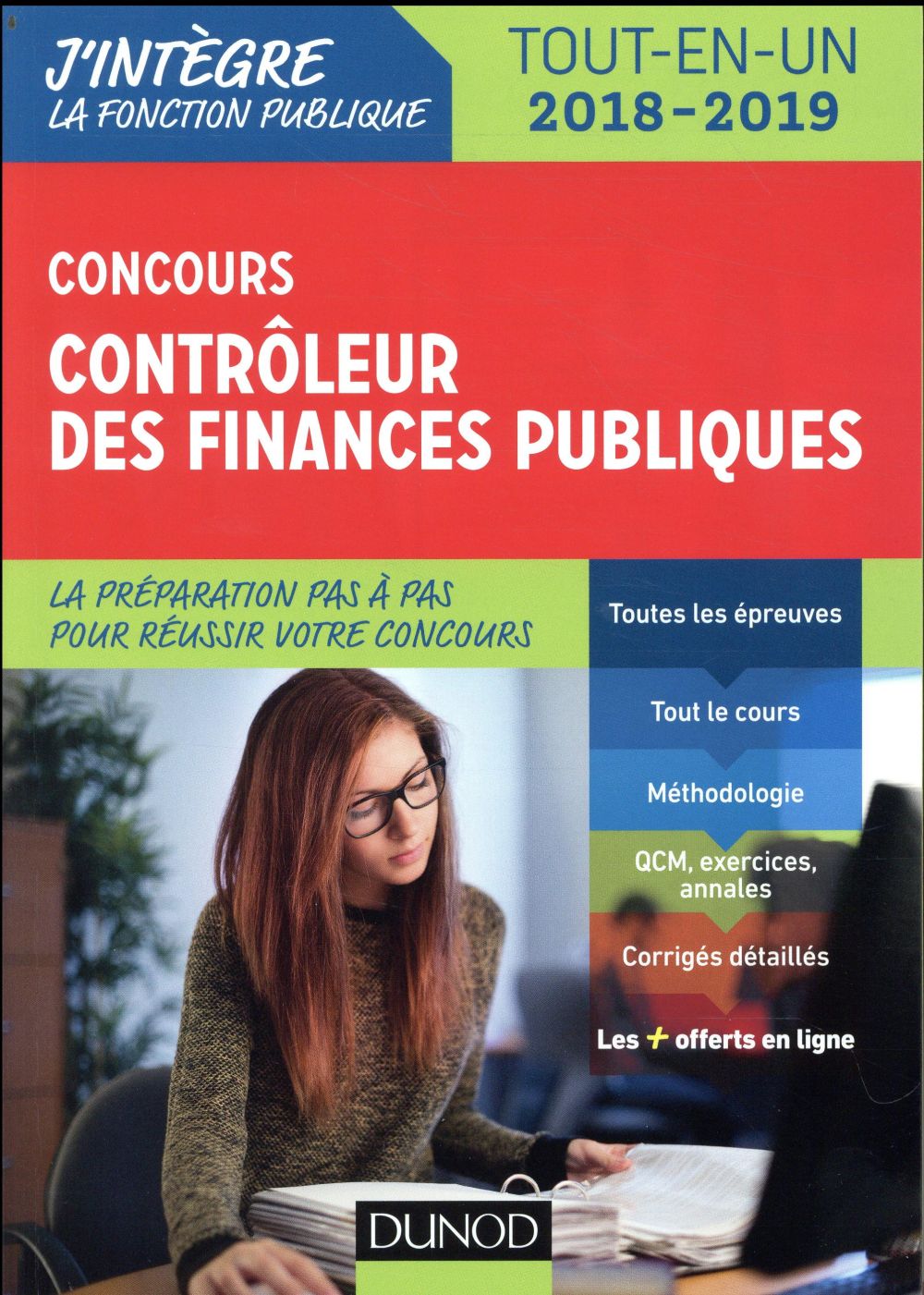 Concours contrôleur des finances publiques ; tout-en-un (édition 2018/2019)