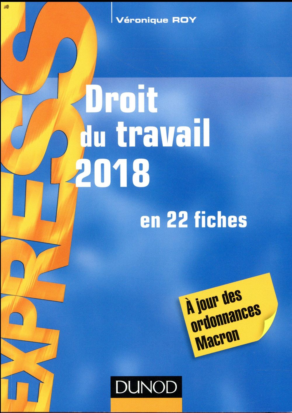 Droit du travail en 22 fiches ; à jour des ordonnances Macron (édition 2018)