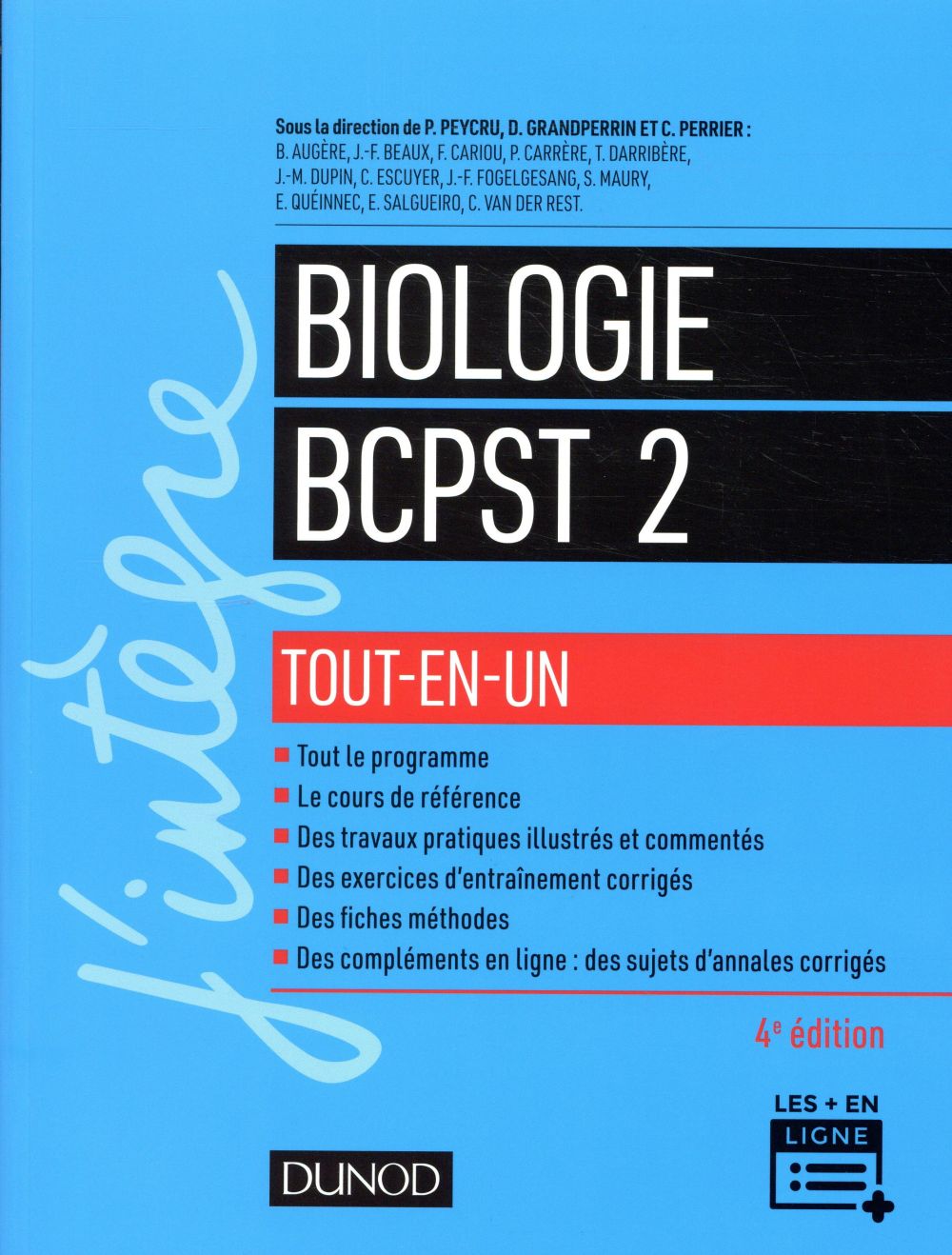 Biologie tout-en-un BCPST 2e année (4e édition)