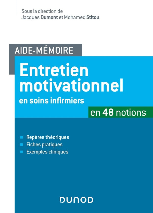 Entretien motivationnel ; en 30 fiches