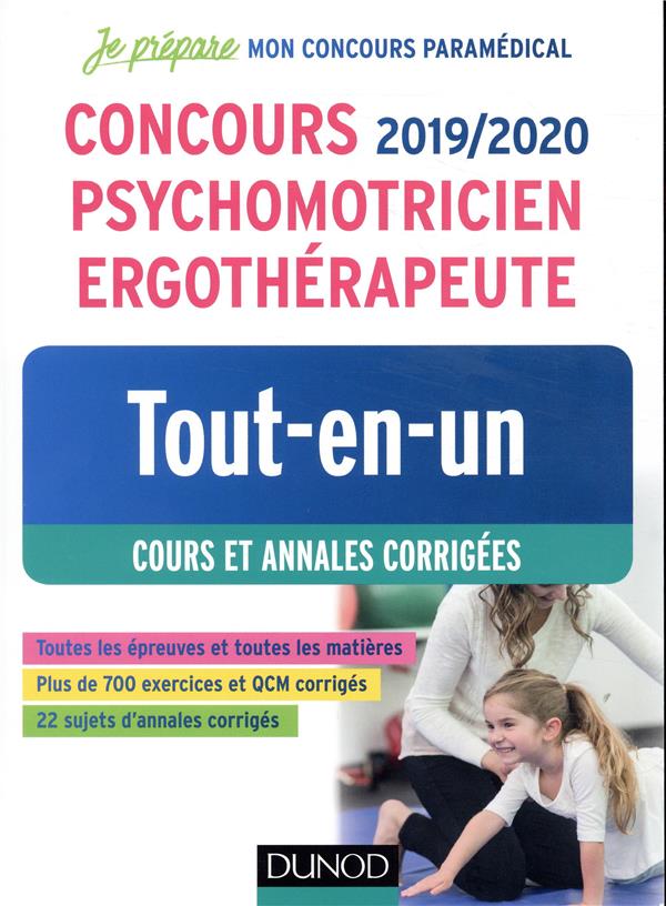 Je prépare : concours psychomotricien ergothérapeute tout-en-un (2e édition)