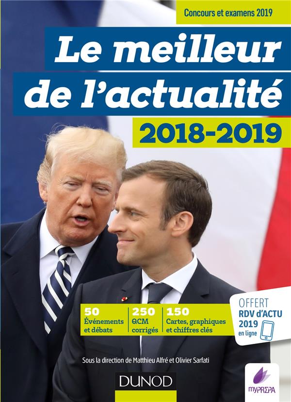 Le meilleur de l'actualité 2018-2019 ; concours et examens (édition 2019)