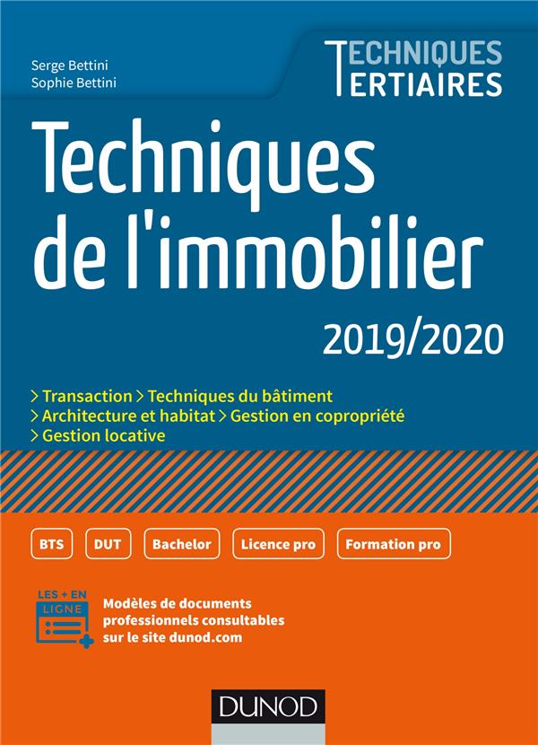 Techniques de l'immobilier (édition 2019)