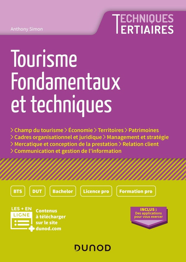 Tourisme ; fondamentaux et techniques