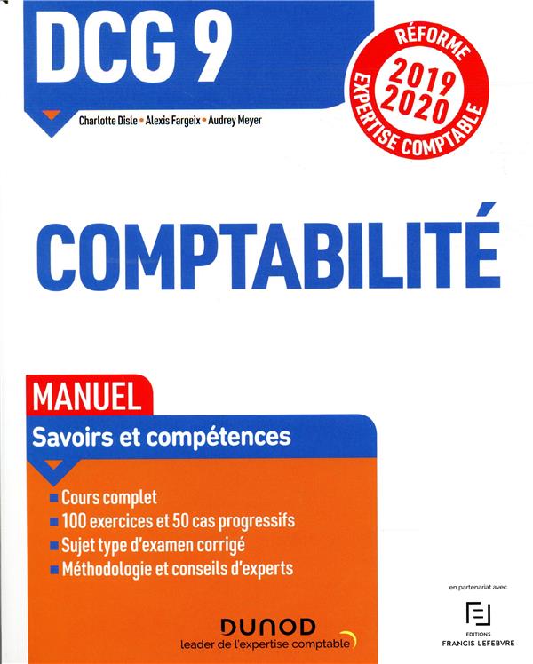 DCG 9 ; comptabilité ; manuel (édition 2019/2020)