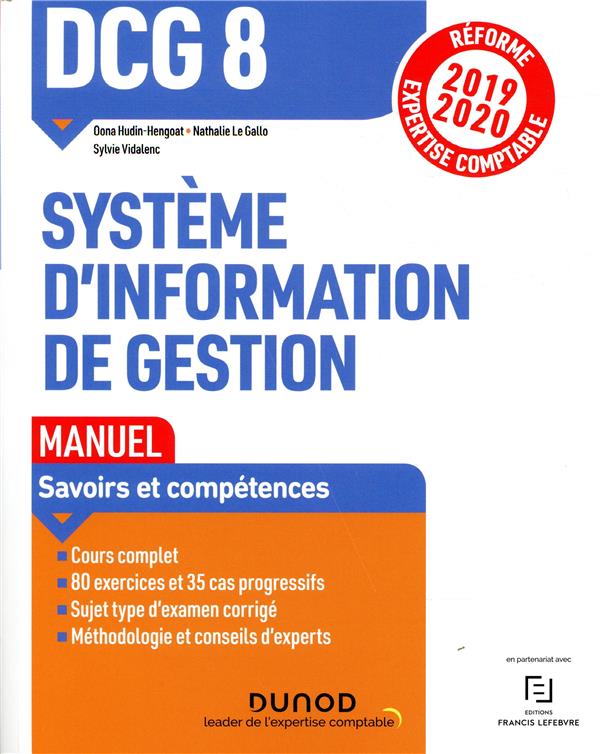DCG 8 systèmes d'information de gestion Tome 1