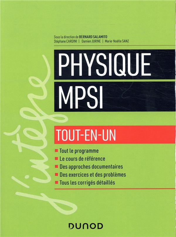 Physique tout-en-un mpsi