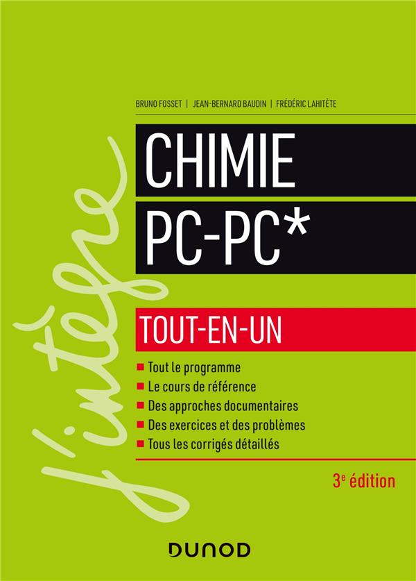 Chimie tout-en-un PC-PC* (3e édition)
