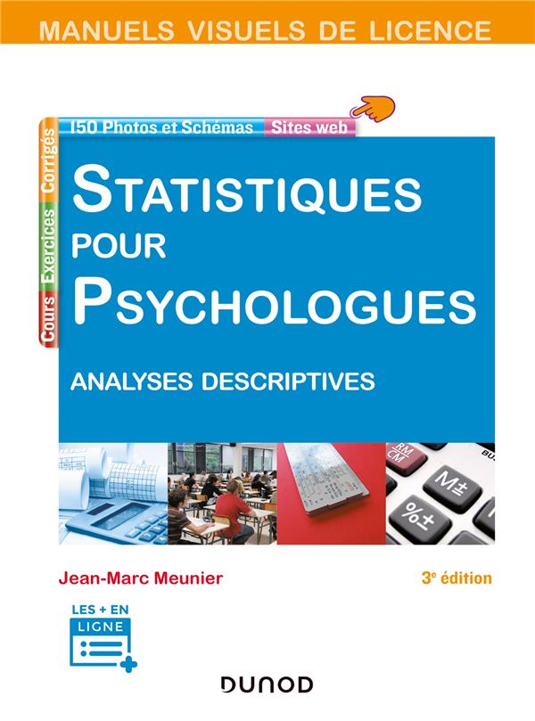 Statistiques pour psychologues ; analyses descriptives (3e édition)