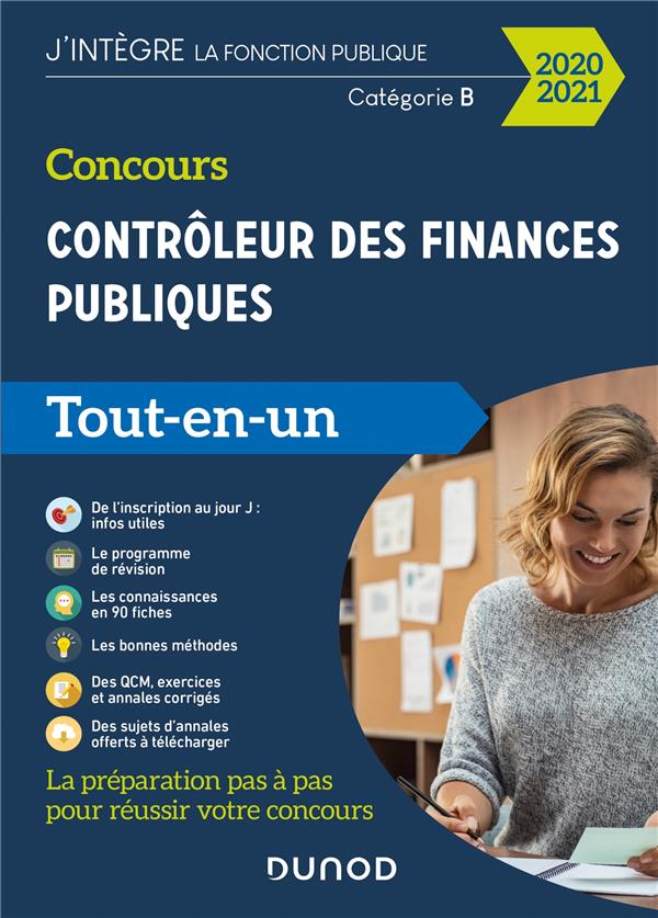 Concours controleur des finances publiques - 2020-2021 - tout-en-un (édition 2020/2021)