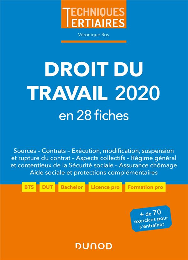 Droit du travail 2020 en 28 fiches (édition 2020)