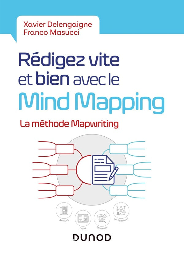 Rédigez vite et bien avec le mind mapping ; la méthode mapwriting