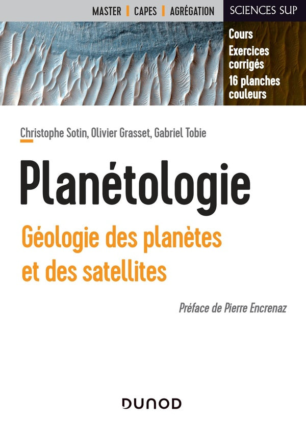 Planétologie ; géologie des planètes et des satellites