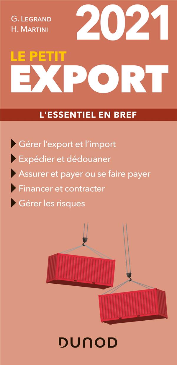 Le petit export ; l'essentiel en bref (édition 2021)